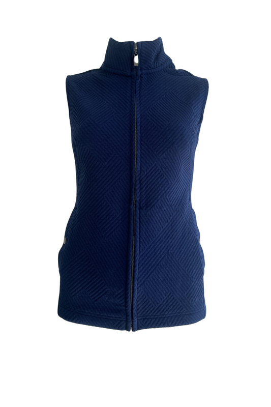 Signature Gilet Blauw