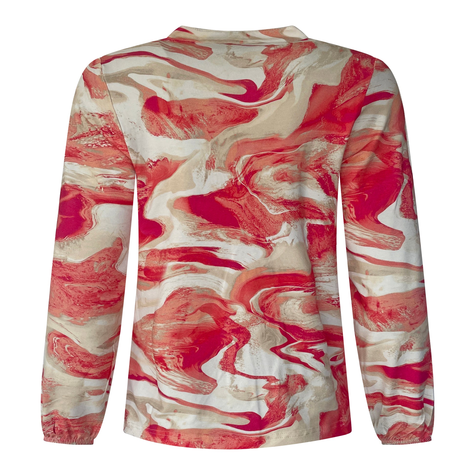 Signature t-shirt Allure achterkant rood