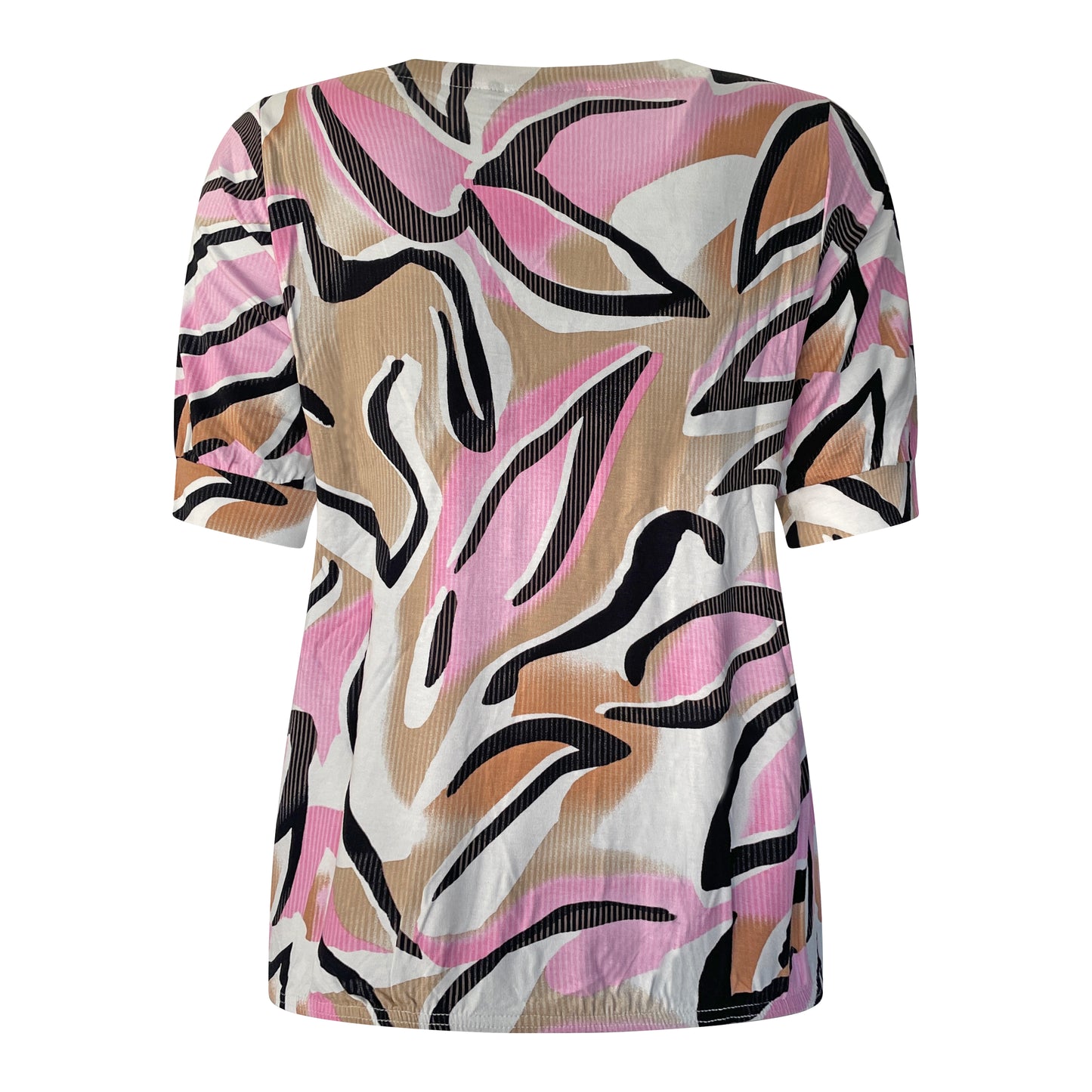 Signature t-shirt Lily Achterkant Roze